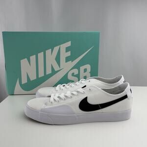 Nike SB BLZR Court White Black CV1658-101 Size 11 Skate